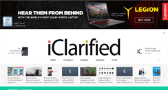 Desktop Screenshot of iclarified.com